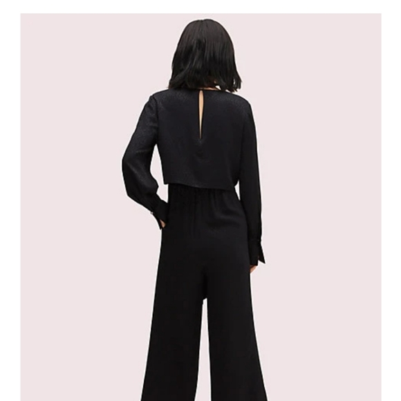 Kate Spade tie front jumpsuit - Picture 4 of 7